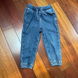 👖 Little Sleepies PLAY Blue Denim Jogger Jeans - Size 2T